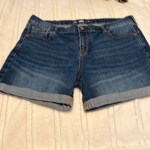 Old Navy Fitted Jean Shorts